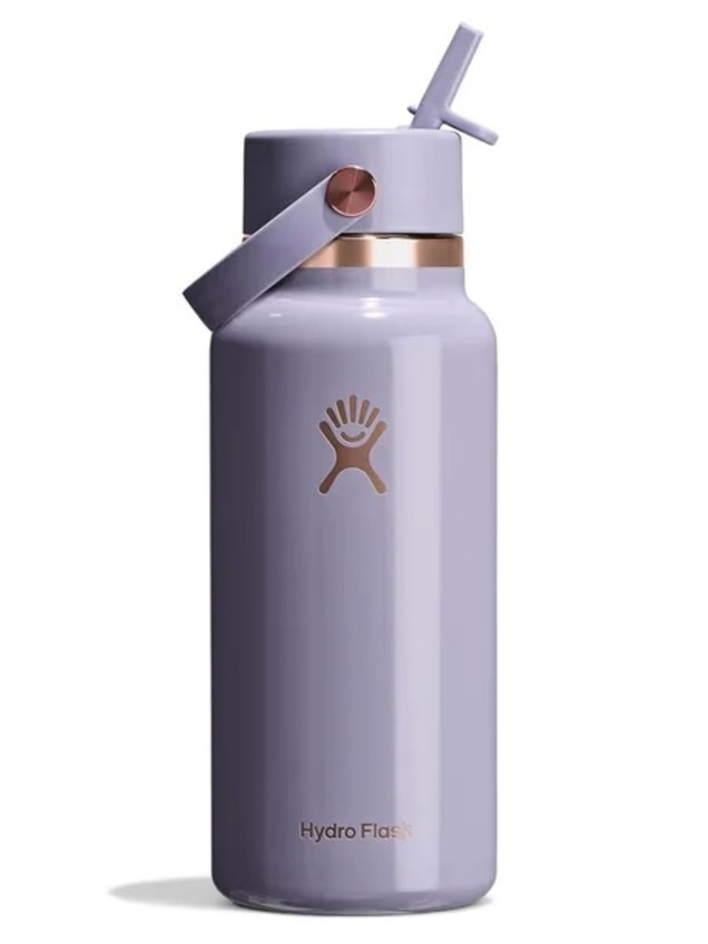 NWT Rare Hydro Flask in Vapor Rose Gold Lilac Purple Water Bottle